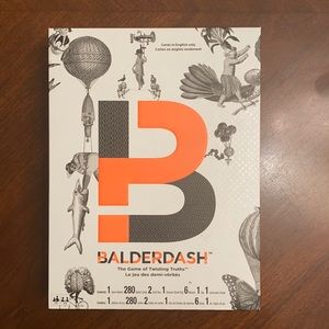 Balderdash board game. Ages 12+ (2-6players)